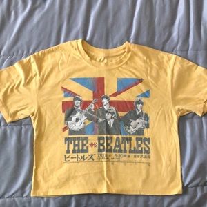 The Beatles crop top